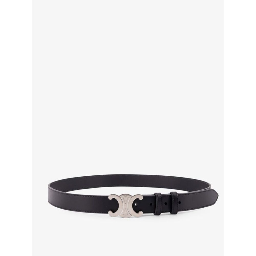 Celine Men Triomphe Leather Belt